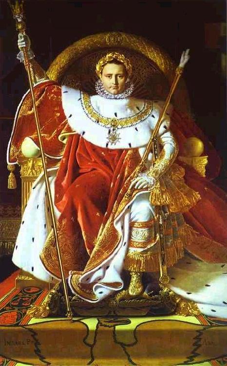 Jean Auguste Dominique Ingres Portrait of Napoleon on the Imperial Throne Germany oil painting art